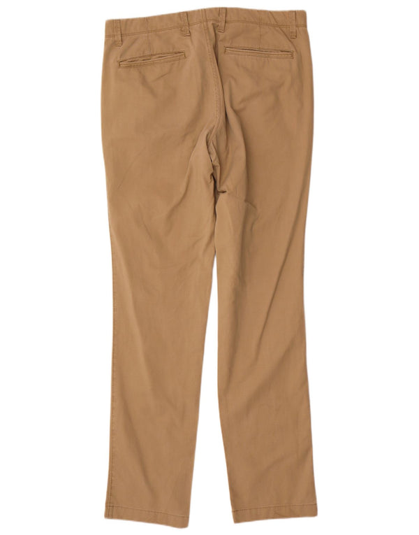 Calça Chino Slim Masculina Gap W34 L34 Algodão Bege
