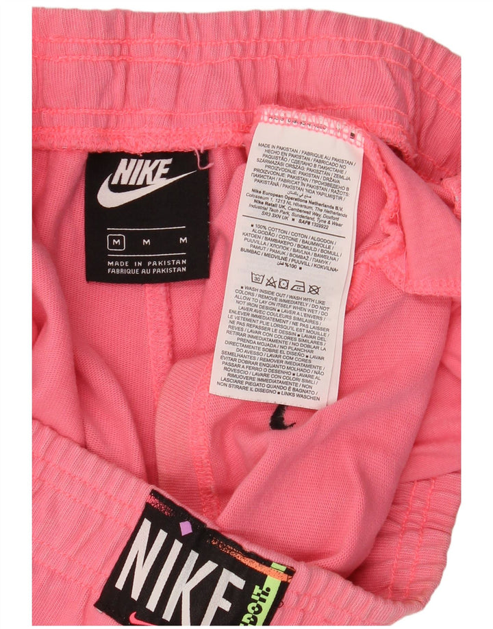 Shorts esportivos femininos Nike UK 14 médio rosa algodão