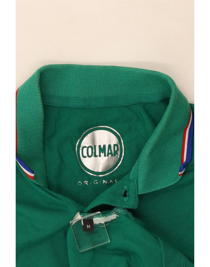 Camisa polo masculina Colmar verde médio