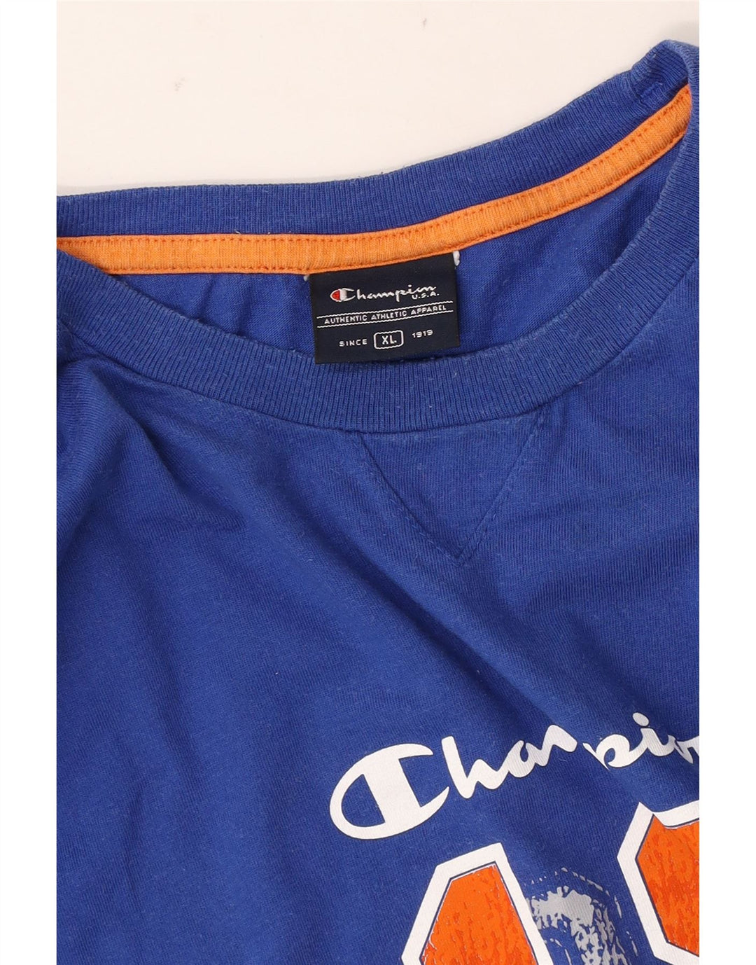 Camiseta gráfica masculina Champion XL azul