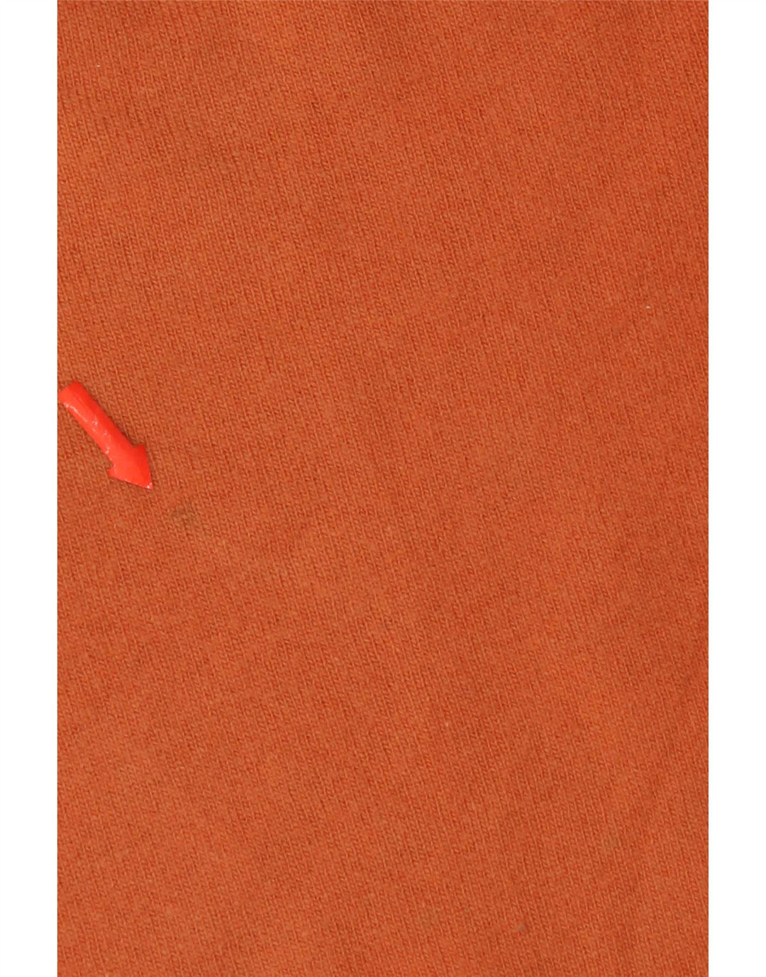 Suéter masculino ZARA com decote em V XL lã laranja