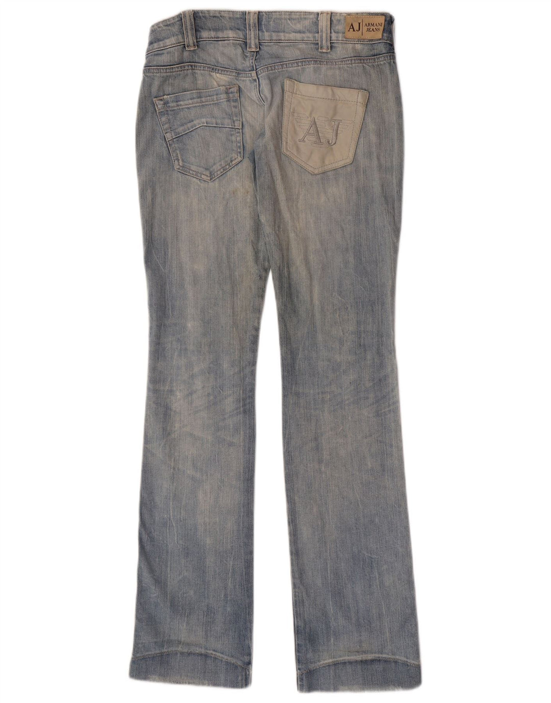 Jeans retos femininos Armani W26 L34 azul