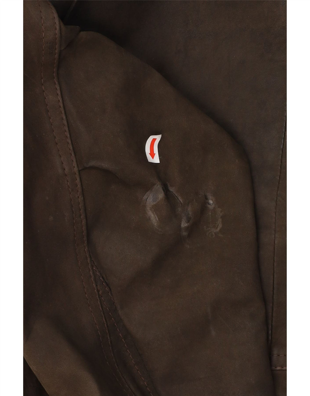 Jaqueta de couro masculina VINTAGE IT 48 marrom médio