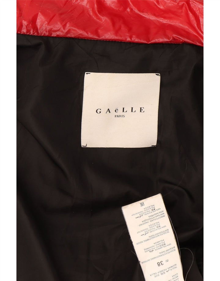Jaqueta acolchoada feminina Gaelle com ajuste solto IT 38 XS vermelho Colourblock poliéster