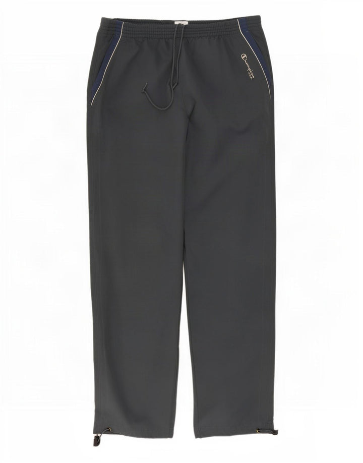 Calça de treino masculina Champion grande bloco cinza