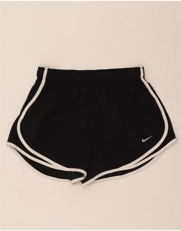 Shorts esportivos femininos Nike UK 12 médio preto