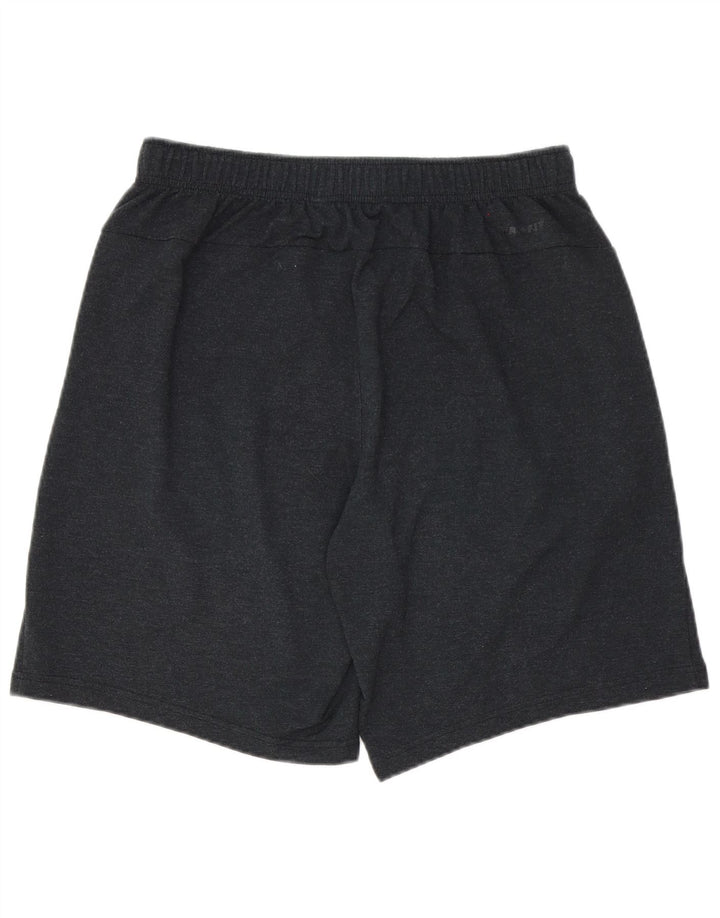 Shorts esportivos masculinos Nike Dri Fit grande poliéster manchado cinza
