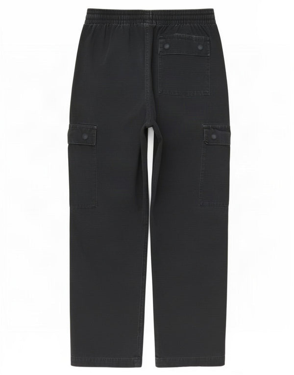 Calça cargo Nike masculina reta média W30 L28 algodão listrado azul marinho