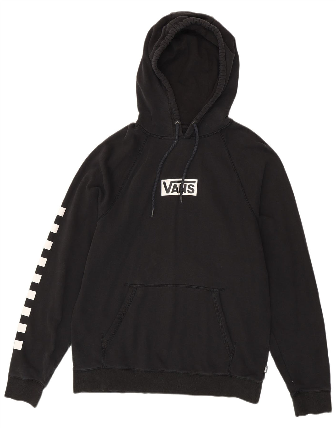 Vans Mens Graphic Hoodie Jumper Grande Preto