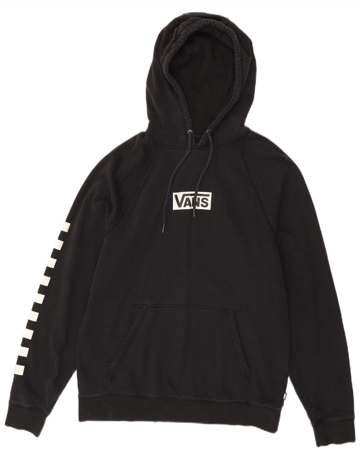 Vans Mens Graphic Hoodie Jumper Grande Preto