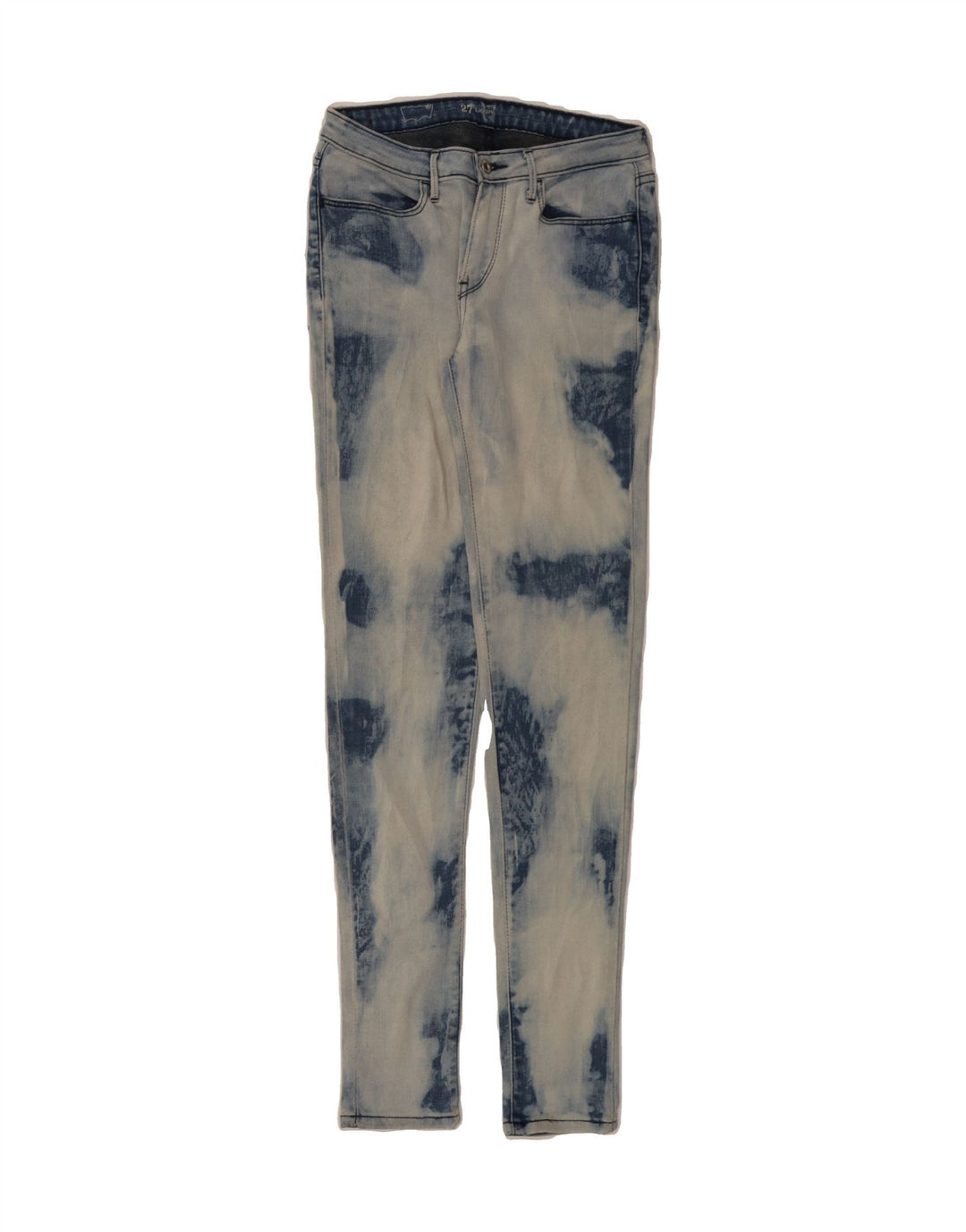 LEVI'S Womens Jegging Jeans W27 L31 Blue Tie Dye Cotton Vintage Levi's and Second-Hand Levi's from Messina Hembry 