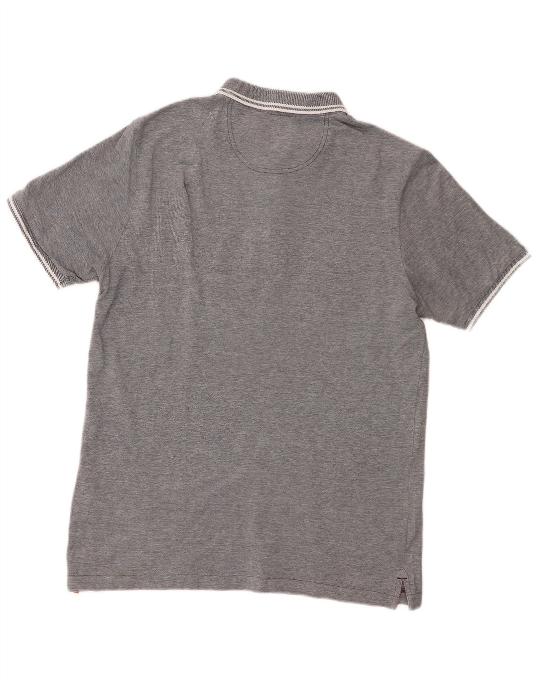 Camisa polo masculina Dack's algodão cinza médio