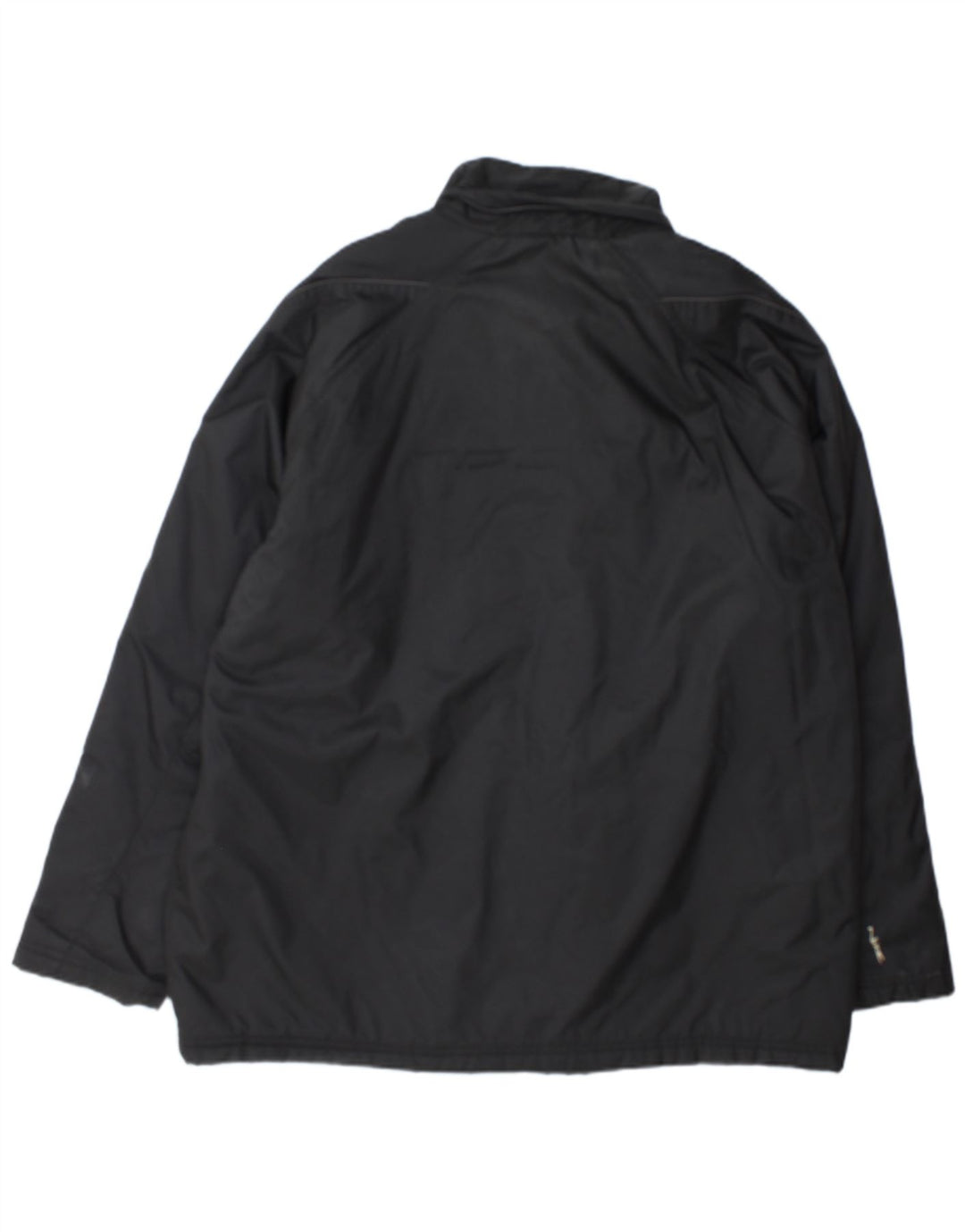 Jaqueta corta-vento masculina Nike UK 45/47 XL preto nylon