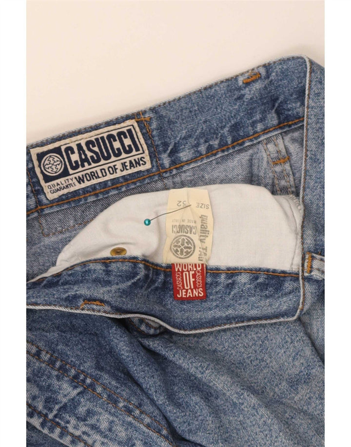 Casucci Calça Jeans Reta Masculina W32 L28 Azul Algodão