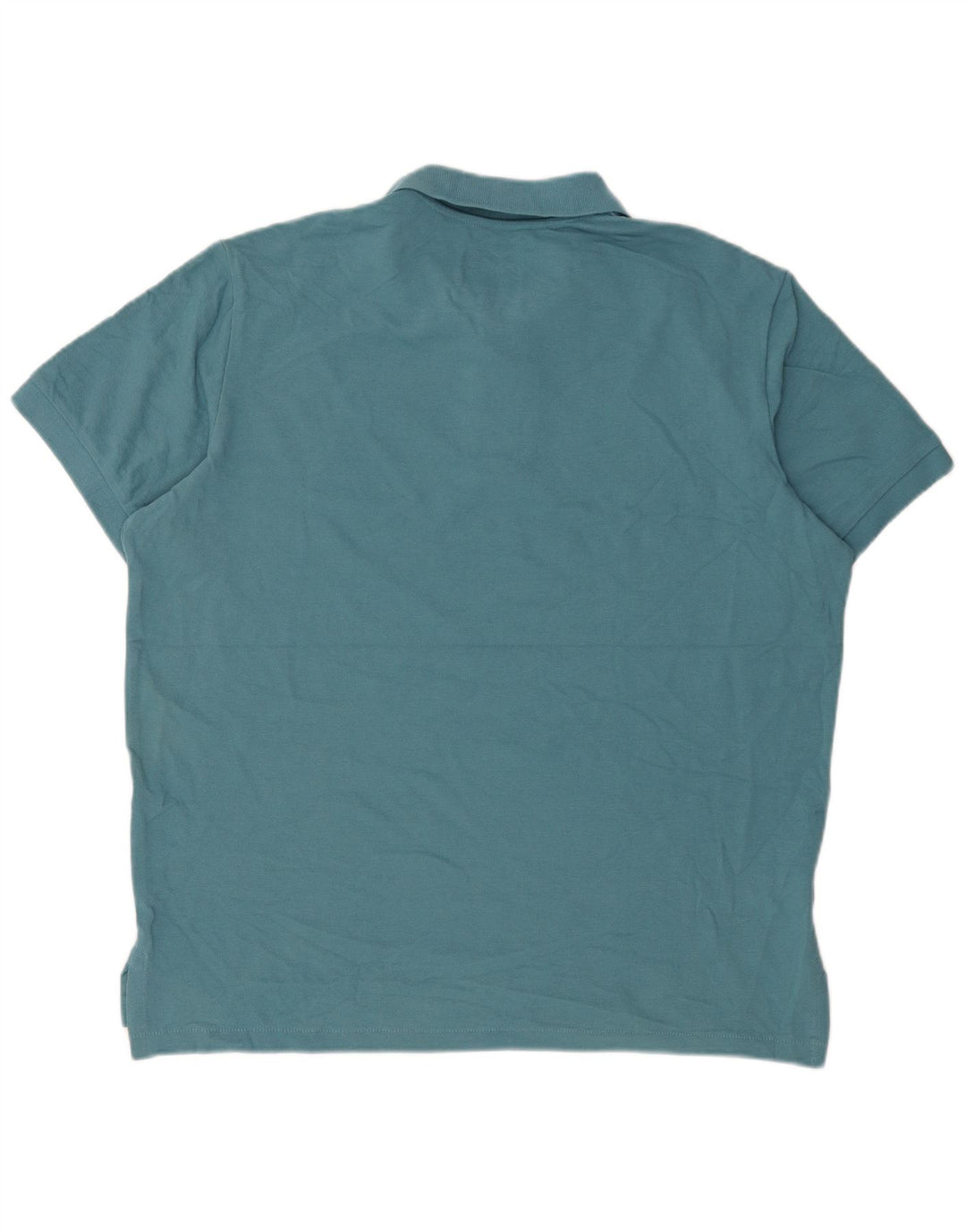 Camisa pólo masculina Eddie Bauer grande algodão azul