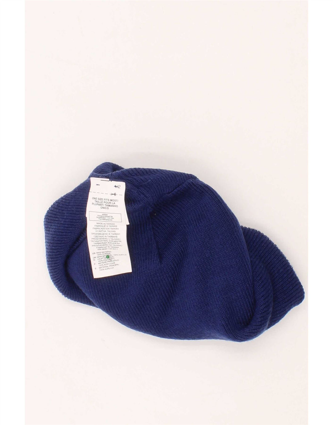 Gorro masculino Adidas tamanho único azul acrílico