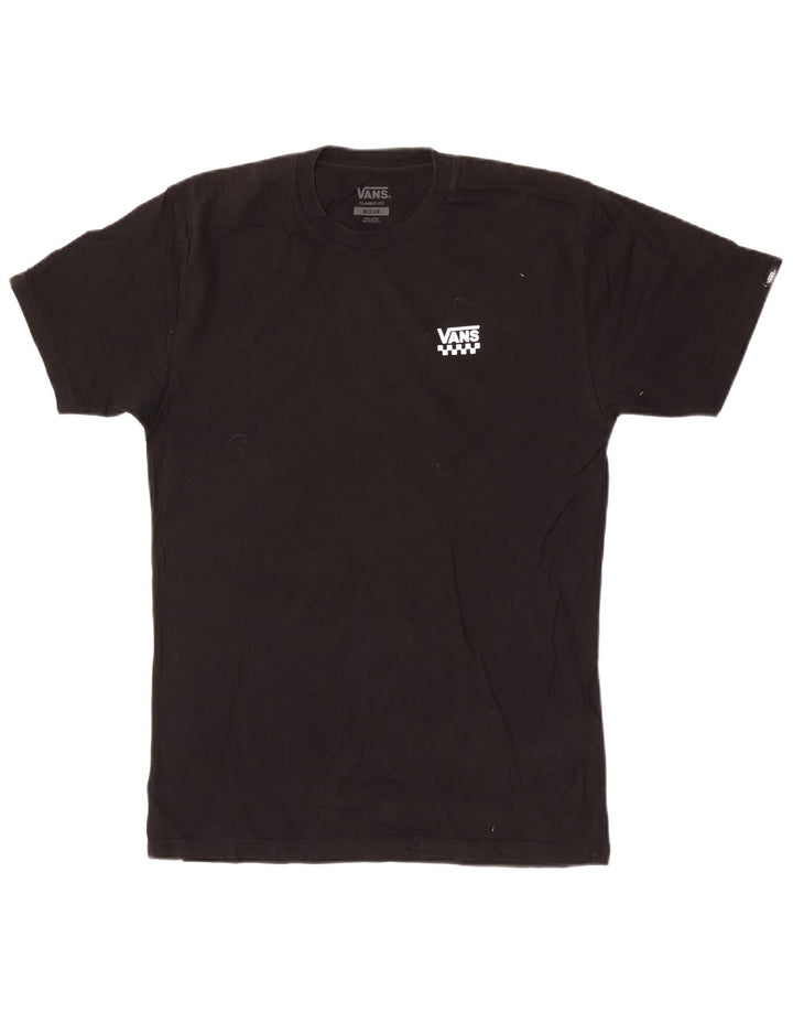Camiseta Vans Masculina Classic Fit Top Médio Algodão Preto