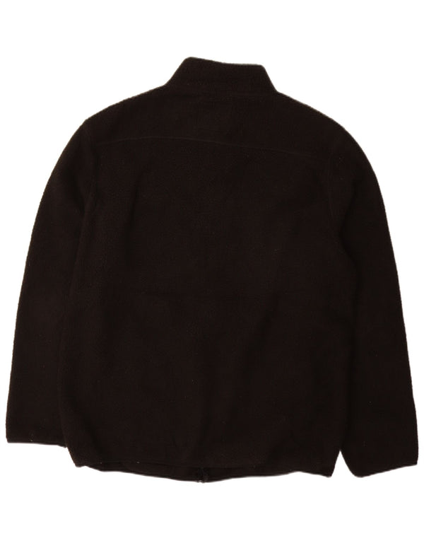 Jaqueta de lã masculina WEIRD FISH UK 42 XL poliéster preto