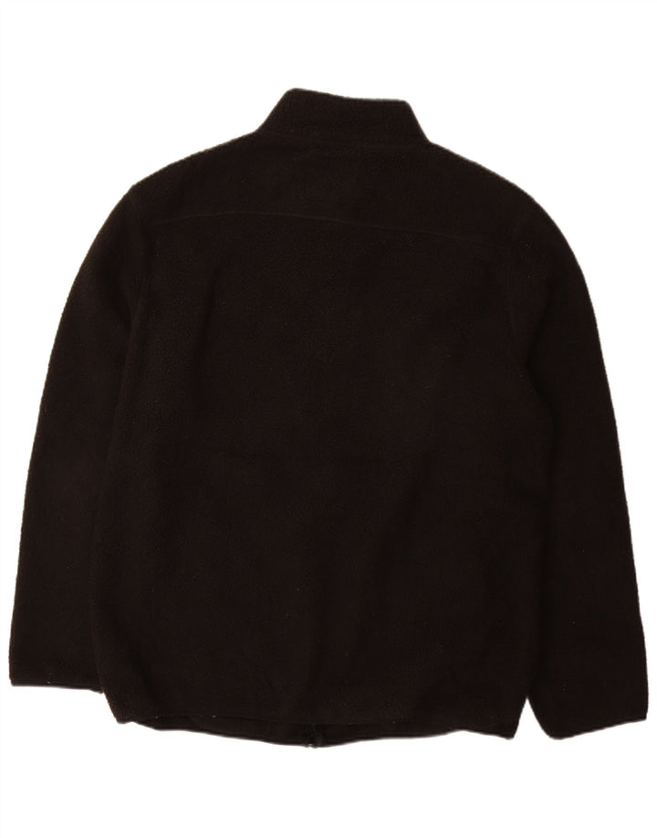 Jaqueta de lã masculina WEIRD FISH UK 42 XL poliéster preto