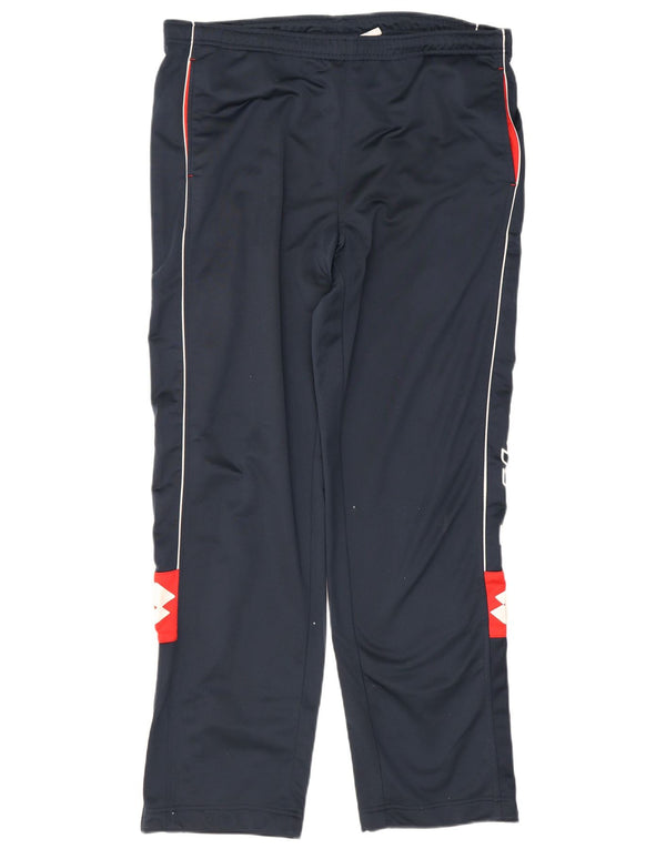 Calça de treino masculina Lotto Graphic XL azul marinho poliéster
