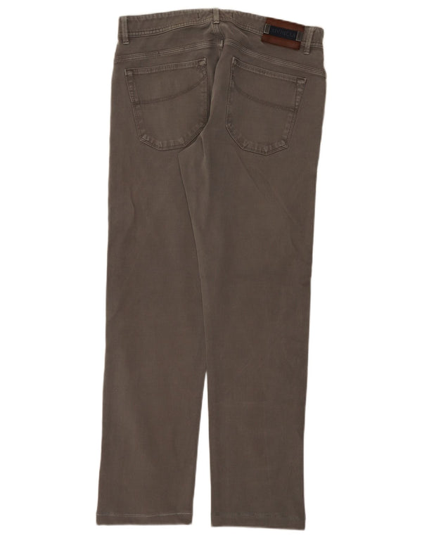 Calça jeans reta masculina SIVIGLIA W35 L30 algodão cinza