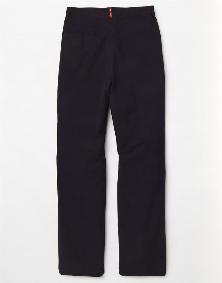 Calça casual masculina Replay Bootcut W33 L34 azul marinho nylon