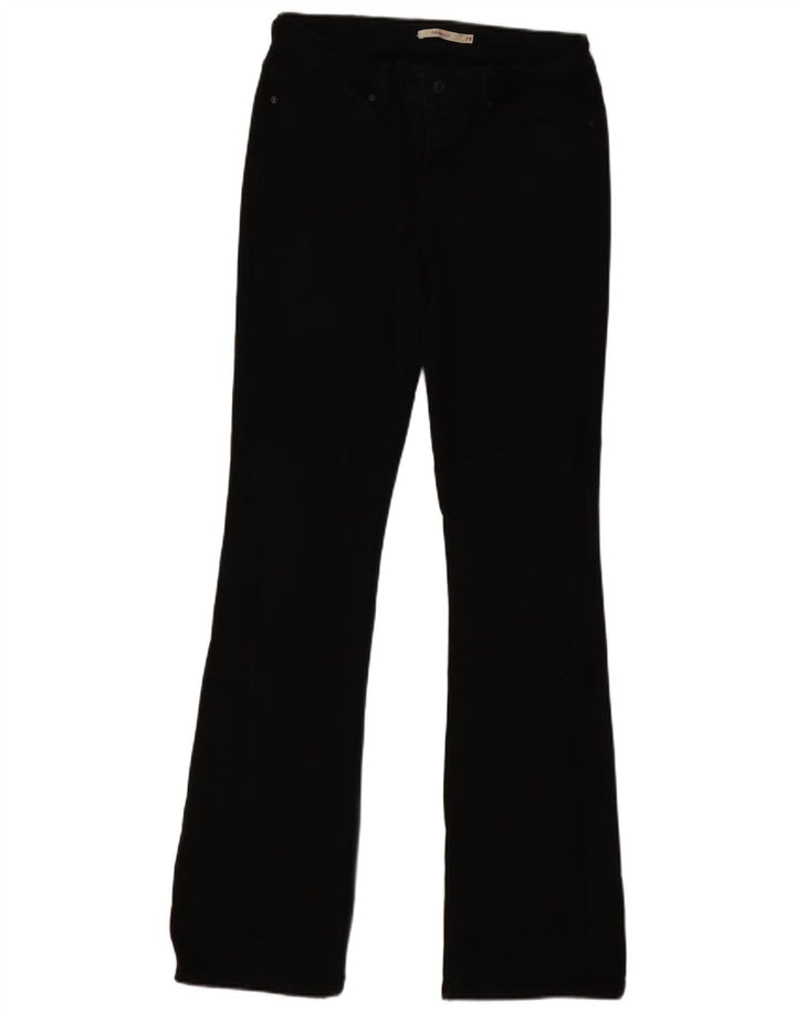 Calça jeans feminina Levi's 715 Bootcut W29 L33 algodão preto