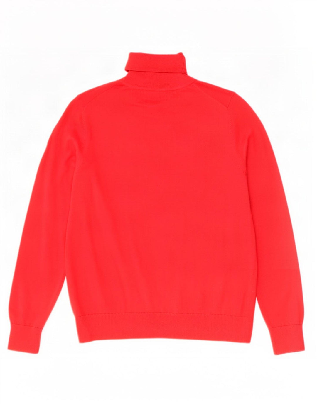 Suéter feminino Marks & Spencer com gola redonda Reino Unido 12 médio vermelho