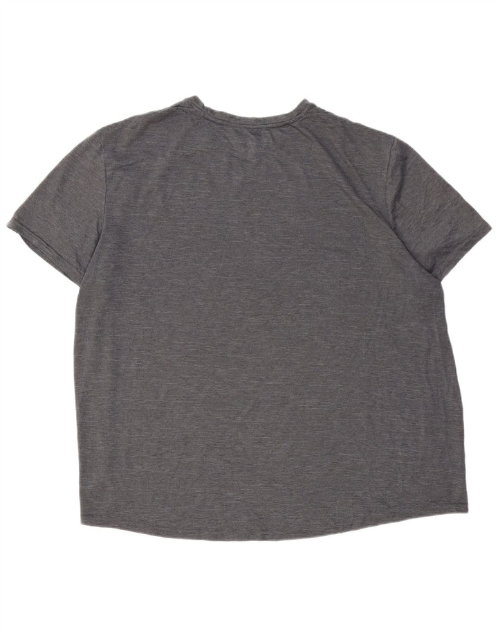 Camiseta masculina RUSSELL ATLÉTICA Top UK 46/48 XL poliéster cinza