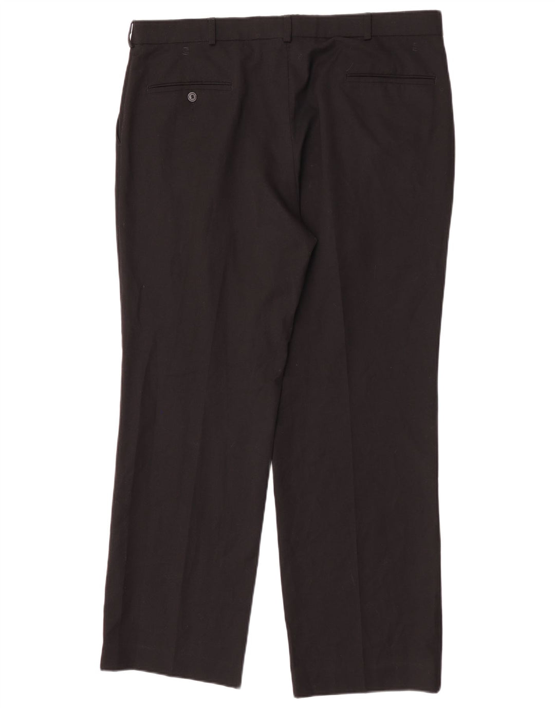 Farah Mens Pegged Suit Calça W38 L30 Poliéster Preto