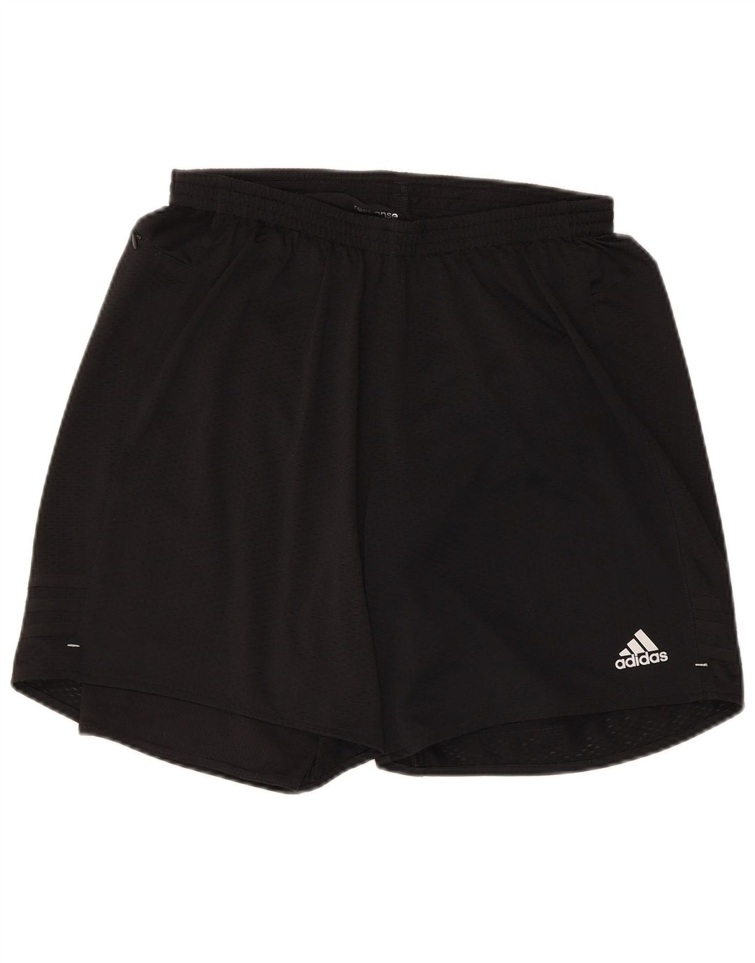 Shorts esportivos masculinos ADIDAS grandes pretos