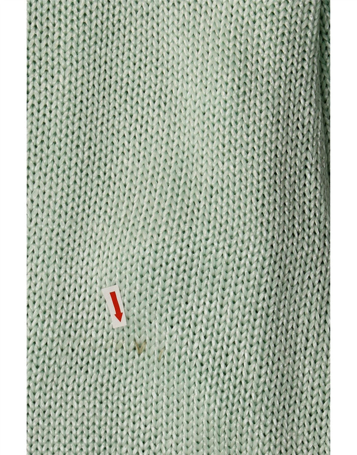 Suéter feminino BLUHMOD com gola redonda EU 42 grande algodão verde