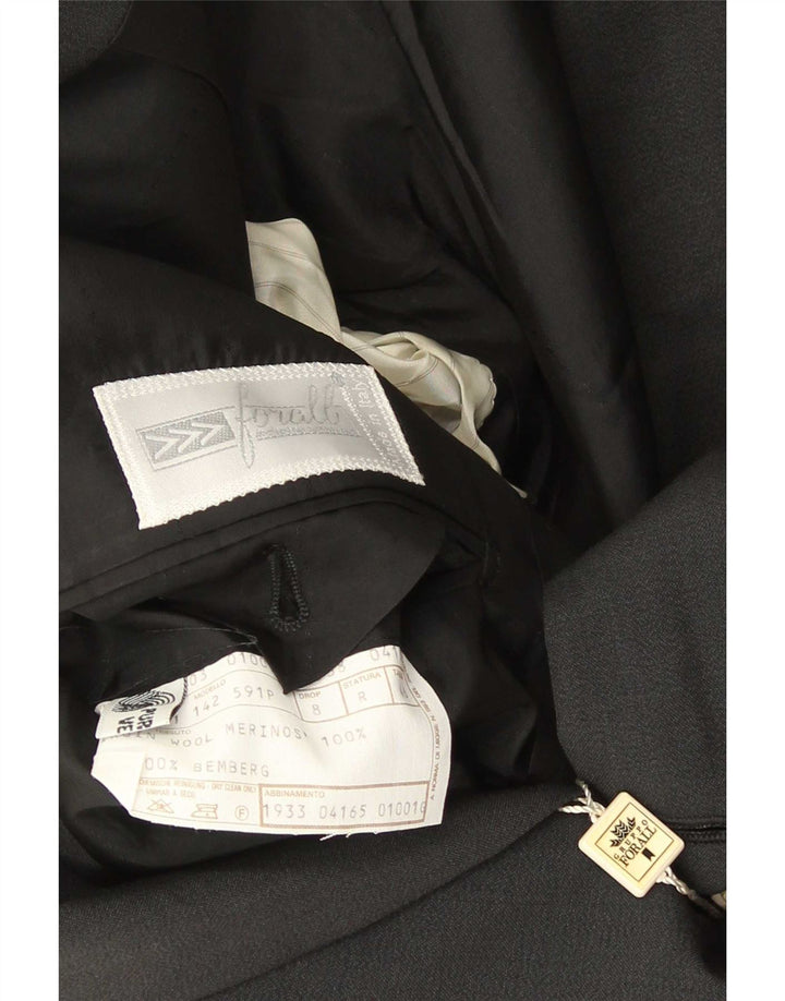Jaqueta Blazer Pal Zileri Masculina Gruppo Forall 1 Botão IT 46 Pequeno Cinza