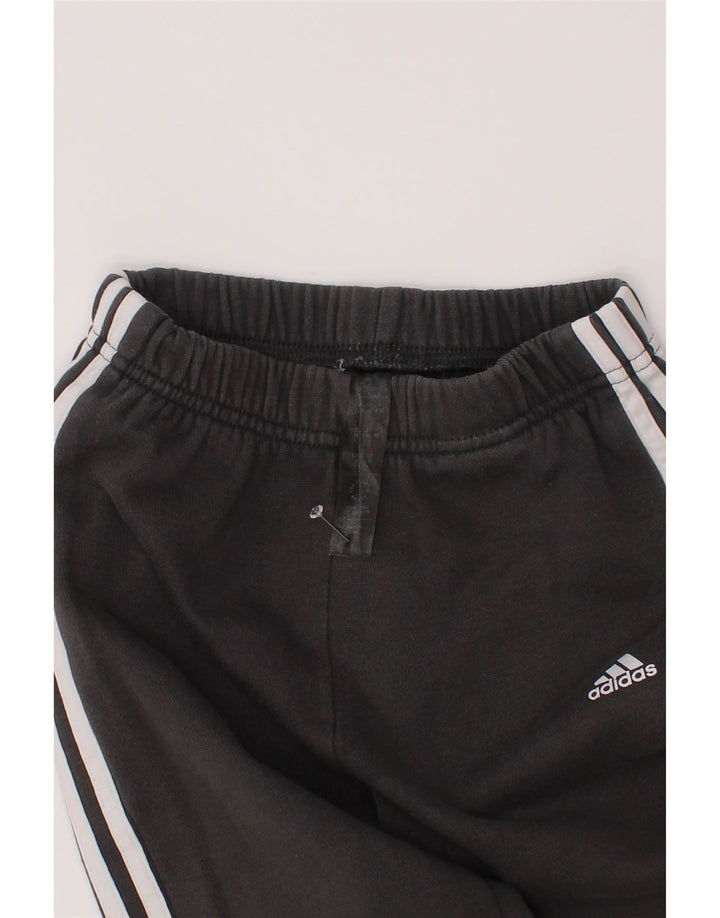 Adidas meninos calças de treino joggers 2-3 anos cinza