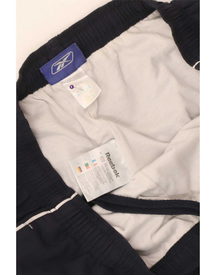 Bermuda masculina Reebok Sport Shorts médio azul marinho poliéster