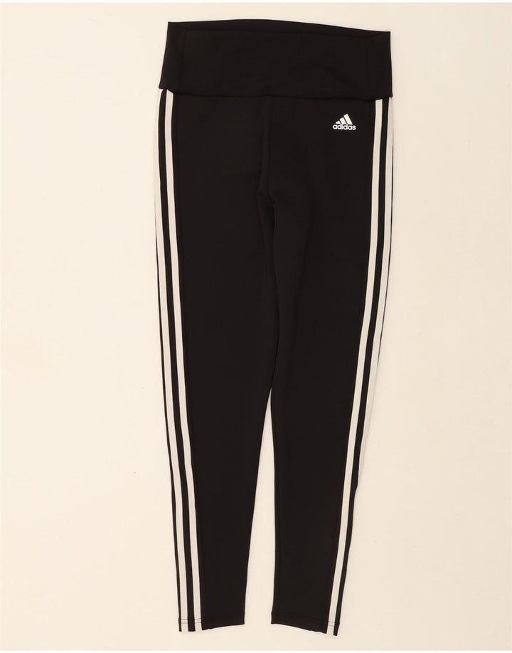 Leggings Adidas Aeroready Femininas UK 12/14 Médio Preto Poliéster