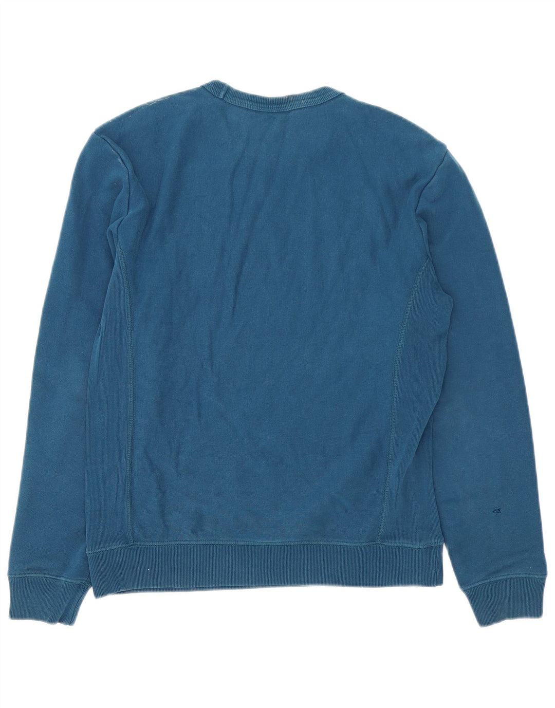 Champion moletom masculino jumper pequeno azul algodão