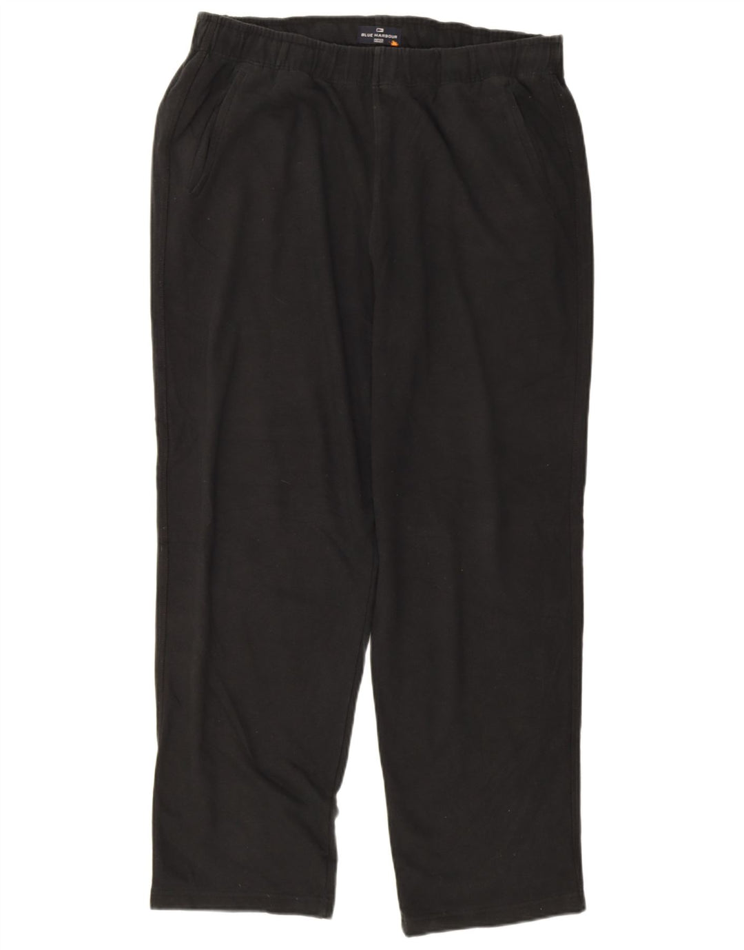 Calça de treino masculina Marks & Spencer Blue Harbor XL algodão preto