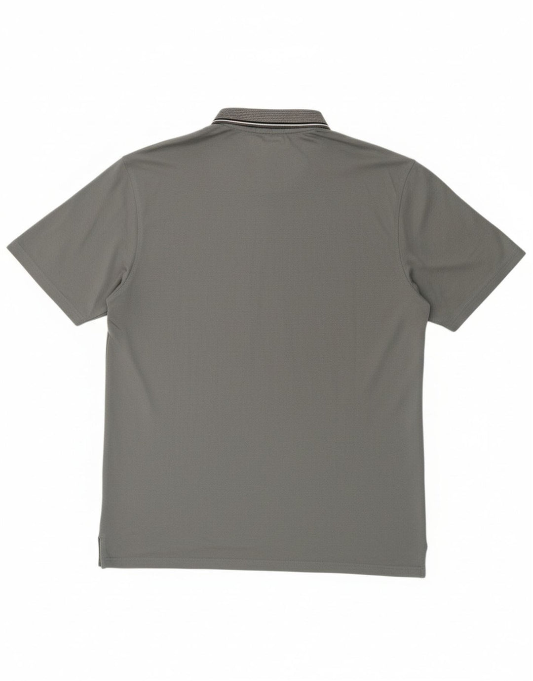 CALVIN KLEIN Camisa polo masculina de golfe XL algodão cinza