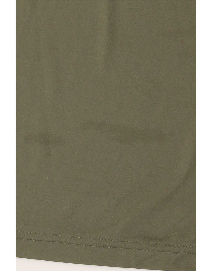 Adidas Mens Aeroready Camiseta Top Pequeno Poliéster Cáqui
