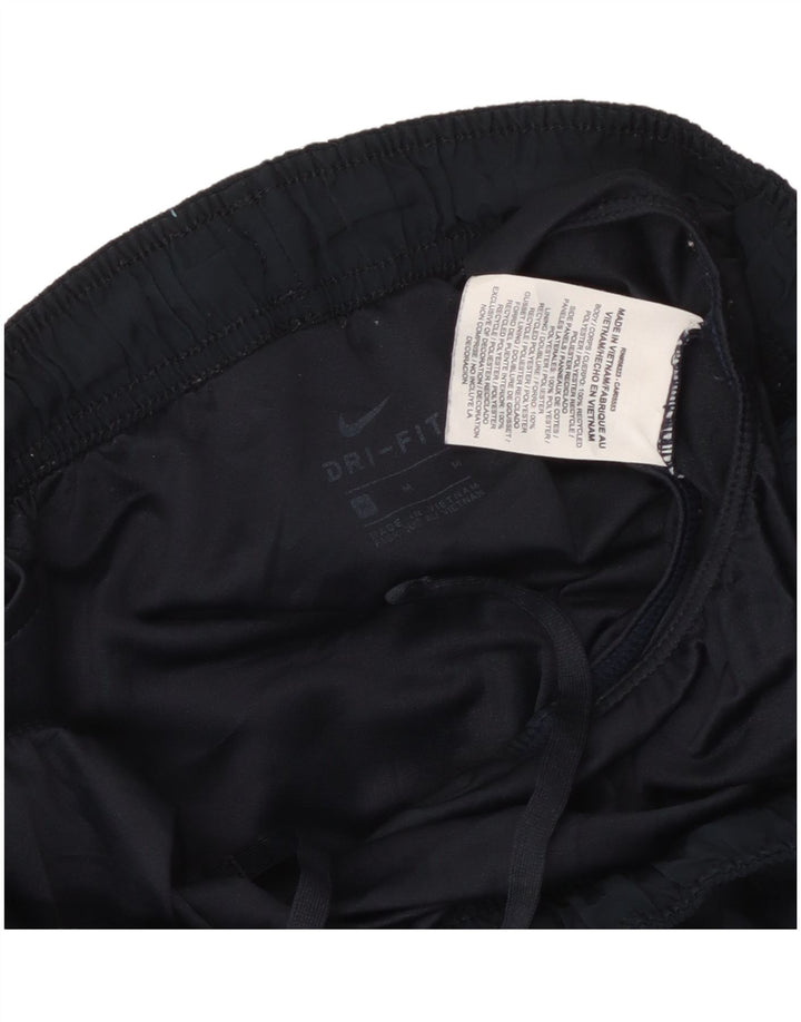 Shorts esportivos femininos NIKE Dri Fit UK 14 médio azul marinho poliéster