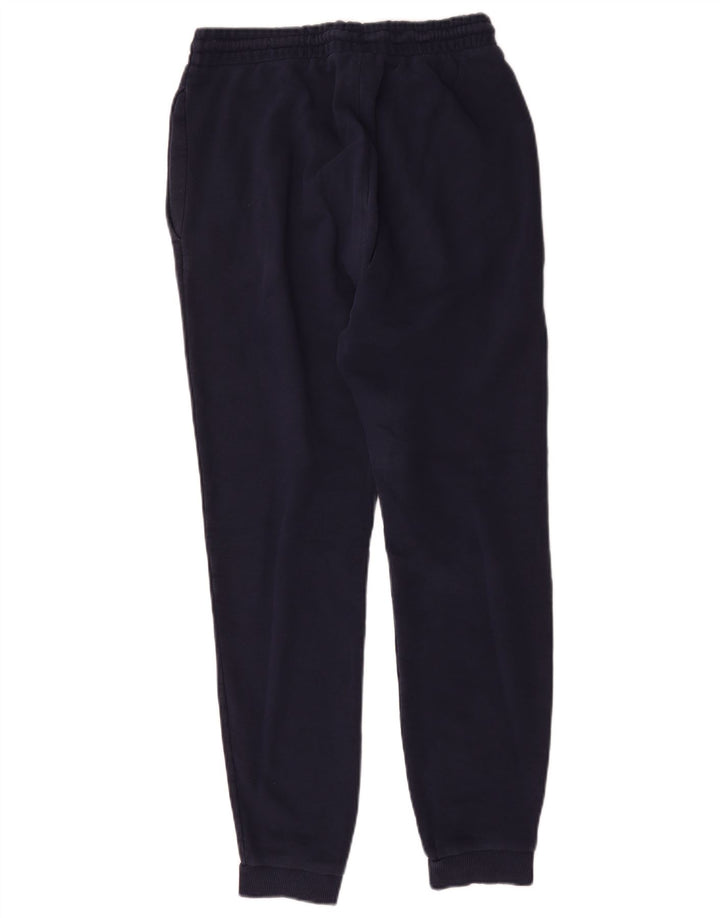 Calça de treino masculina Reebok Joggers médio azul marinho algodão
