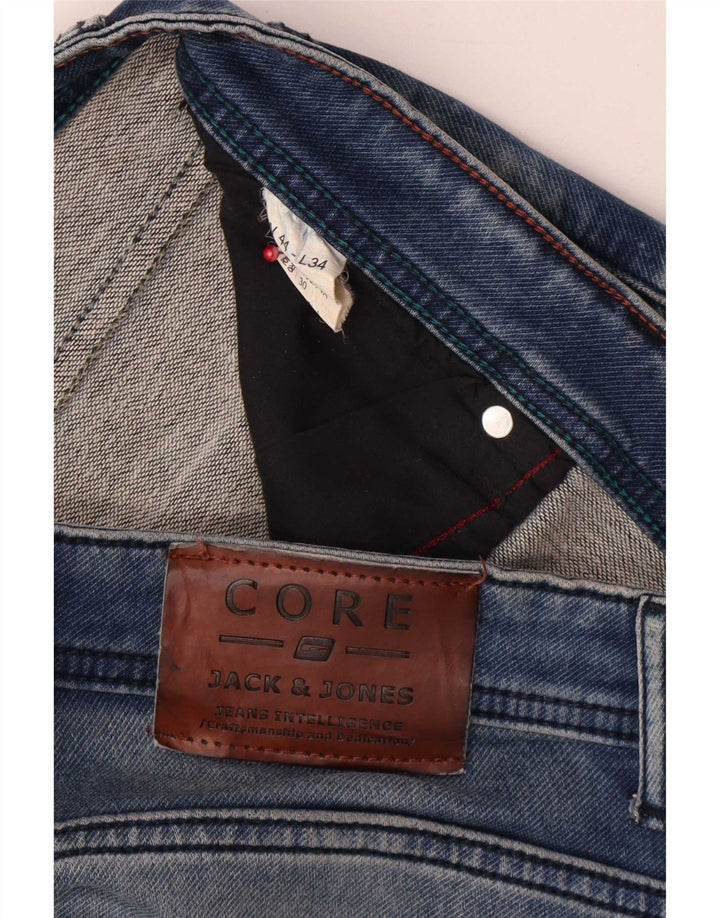Jack & Jones Mens Jeans Slim W44 L31 Azul