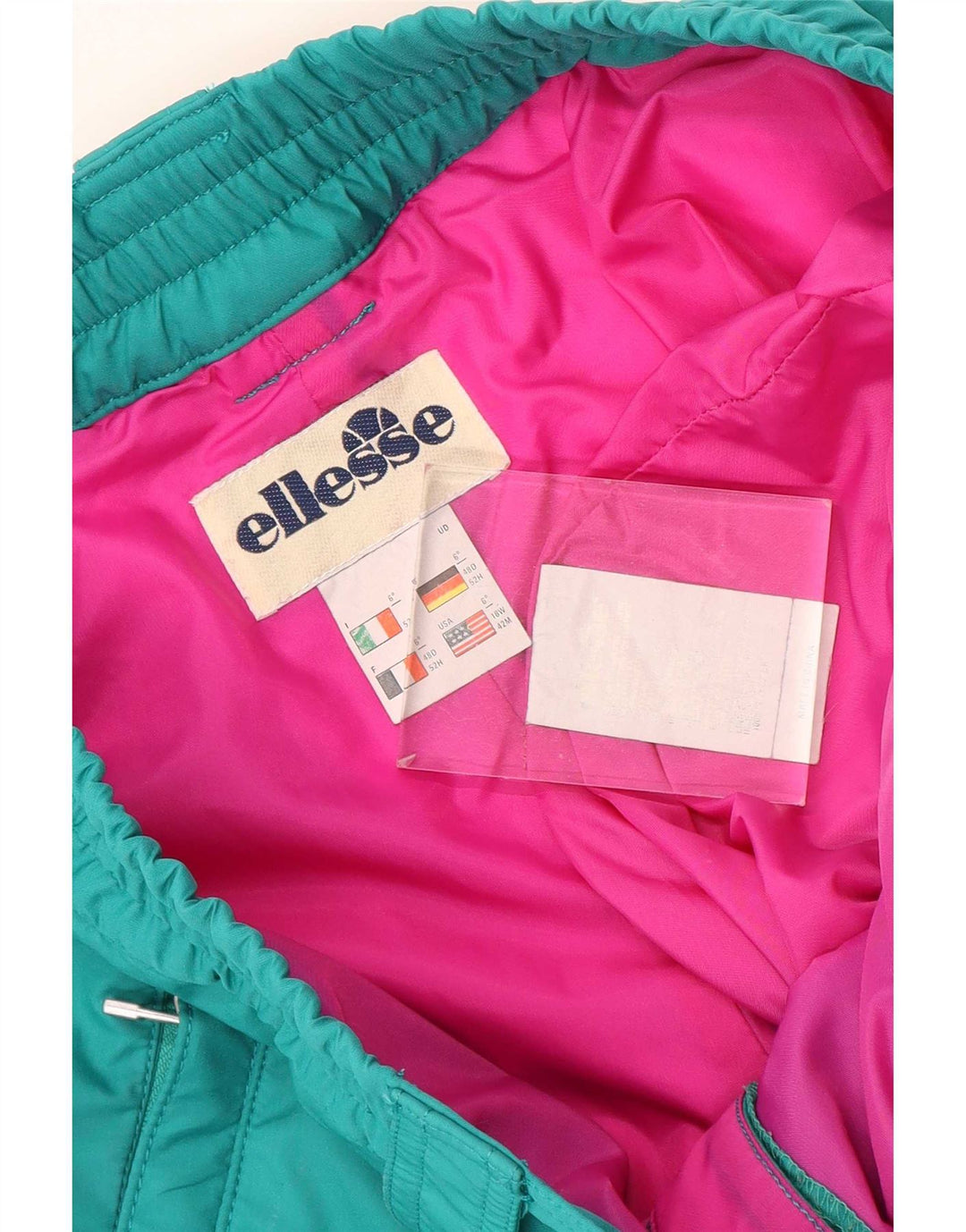Ellesse Calça jogger feminina de esqui IT 52 2XL verde poliamida