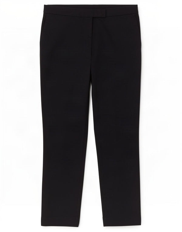Calça Chino Feminina Marks & Spencer Reino Unido 16 Grande W32 L27 Azul Marinho