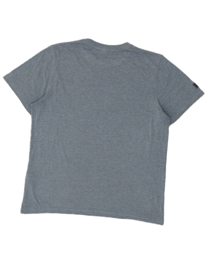 Camiseta gráfica masculina Superdry Top XL azul