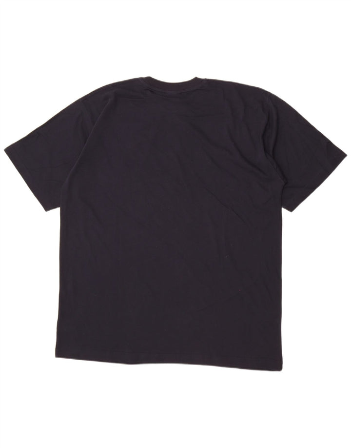 Camiseta masculina Reebok Top XL azul marinho algodão