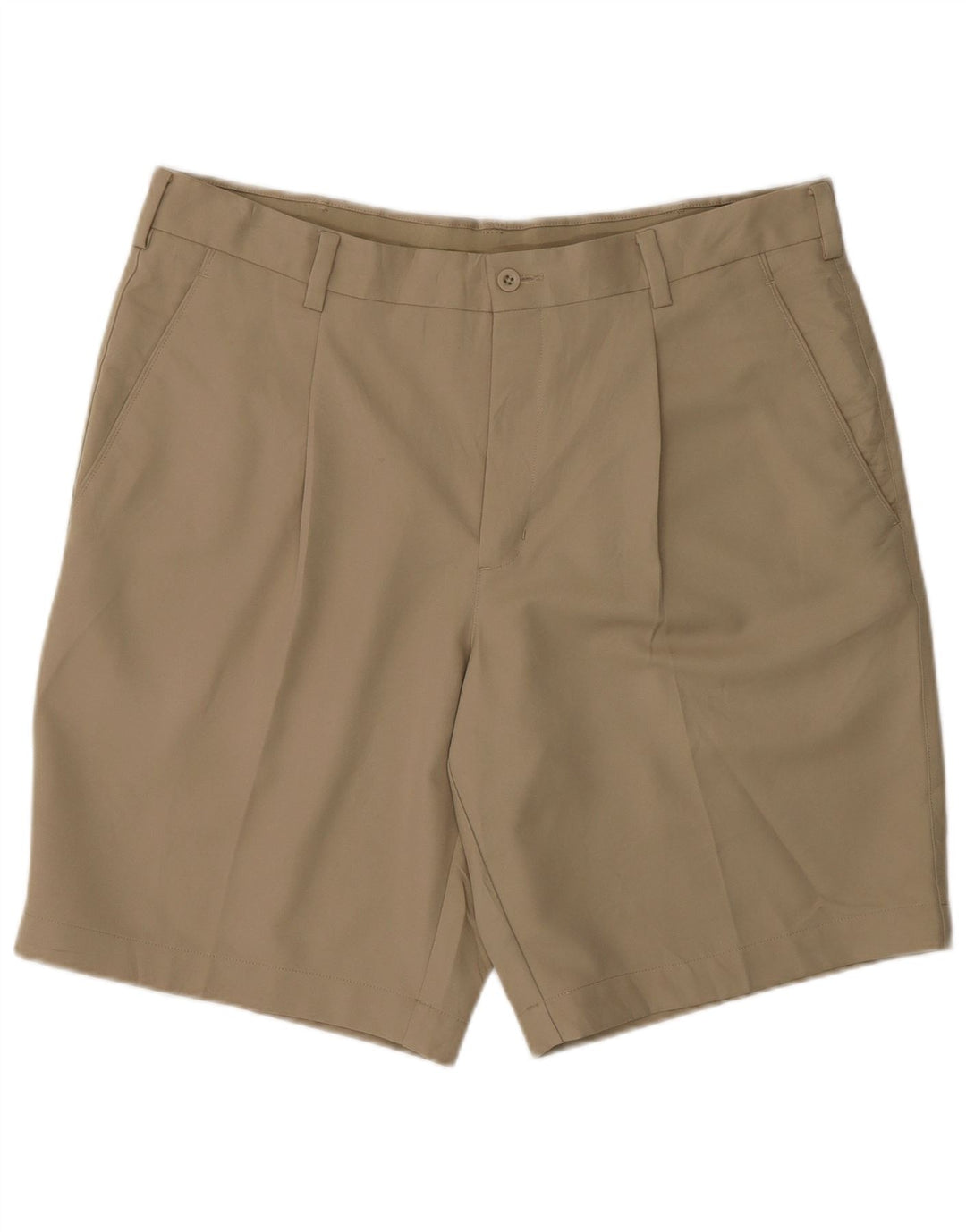 Shorts Nike Masculino Fit Dry Chino W36 Grande Poliéster Cáqui
