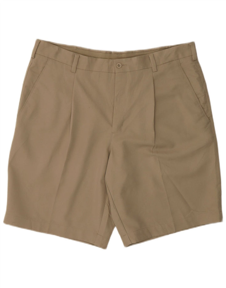 Shorts Nike Masculino Fit Dry Chino W36 Grande Poliéster Cáqui