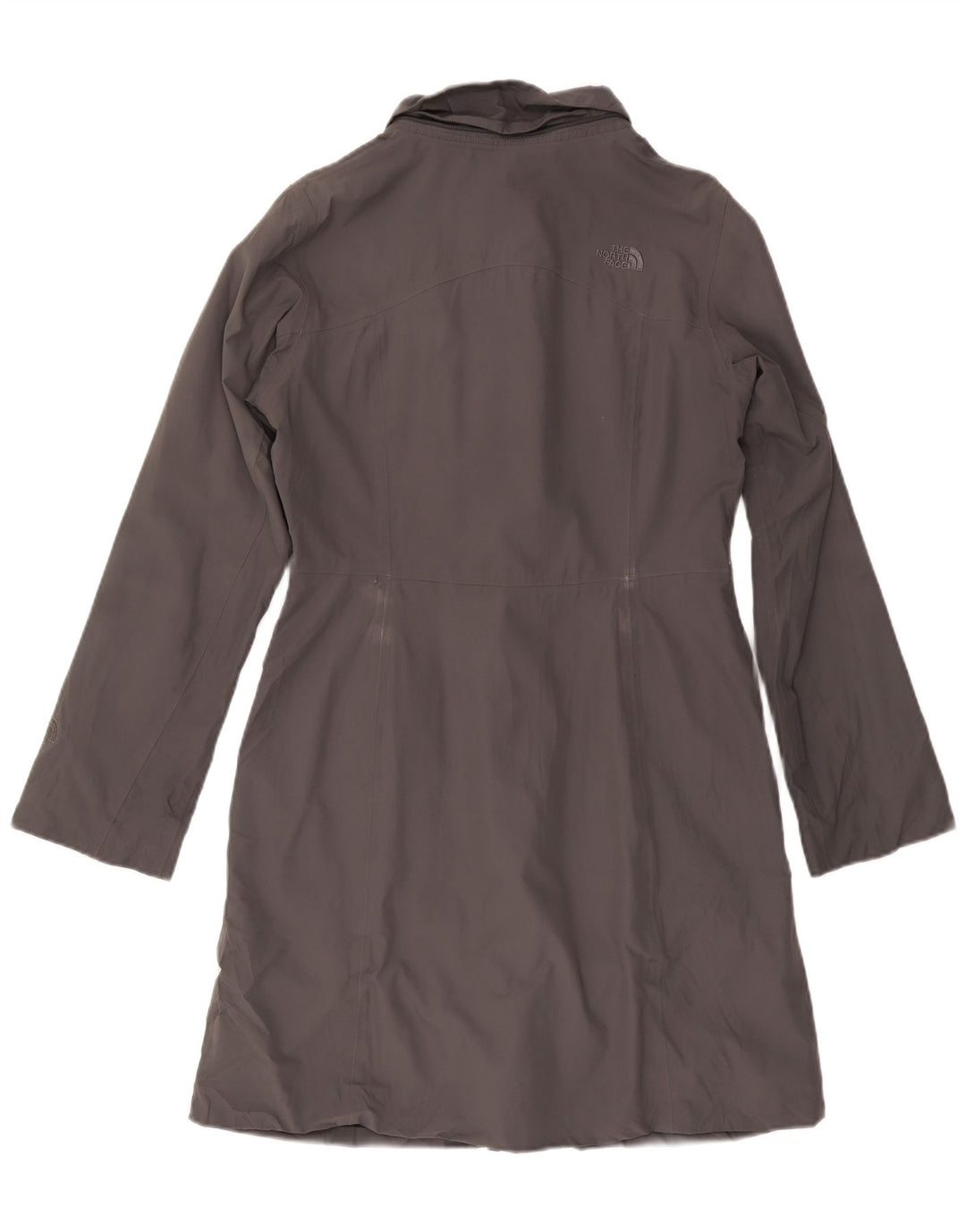 Sobretudo feminino The North Face UK 14 poliéster cinza médio